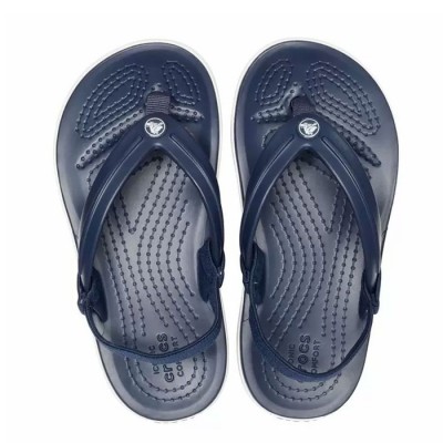 CROCS CROCBAND STRAP FLIP K Navy Kids CROCS CROCBAND STRAP FLIP K Navy Kids