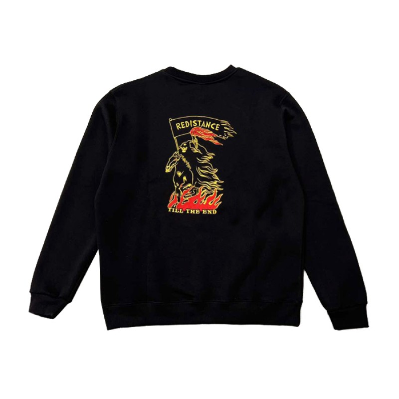 REDISTANCE TILL DEATH CREW NECK