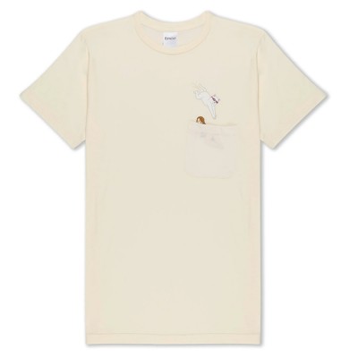 RIP N DIP JUMPIN IN POCKET TEE (NATURAL) RIP N DIP JUMPIN IN POCKET TEE (NATURAL)