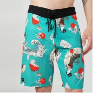 SALTY SLANG JAPANESE PATTERN LONG BOARDSHORT