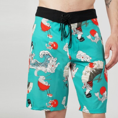 SALTY SLANG JAPANESE PATTERN LONG BOARDSHORT SALTY SLANG JAPANESE PATTERN LONG BOARDSHORT
