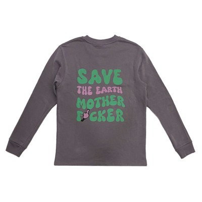 SALTY SLANG SAVE THE EARTH LONGCROP SALTY SLANG SAVE THE EARTH LONGCROP