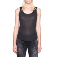 DEELUXE ΜΠΛΟΥΖΑ TOP SHINY W19174-BLK