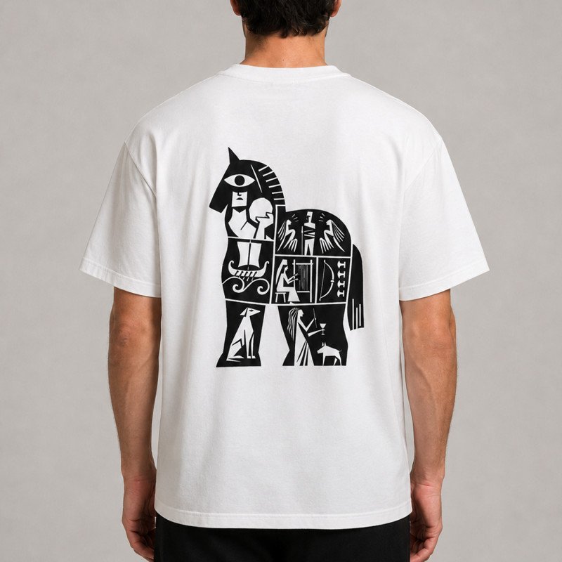 SHAIKKO ODC TROJAN HORSE T SHIRT