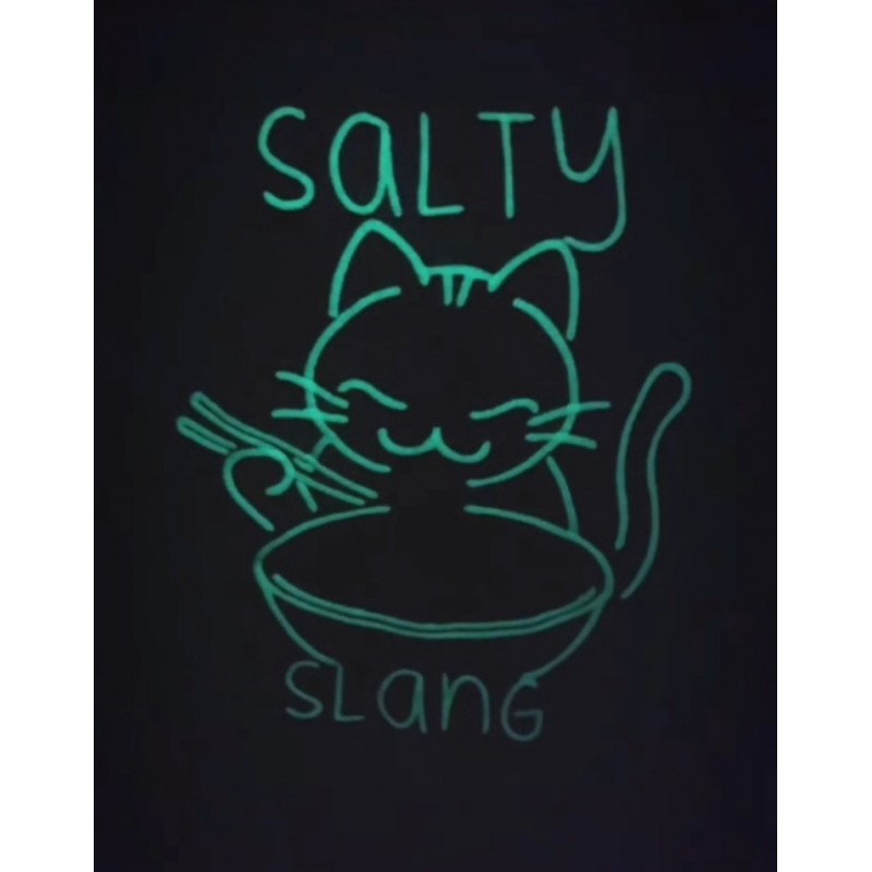 SALTY SLANG NOODLE CAT HOODIE SALTY SLANG NOODLE CAT HOODIE